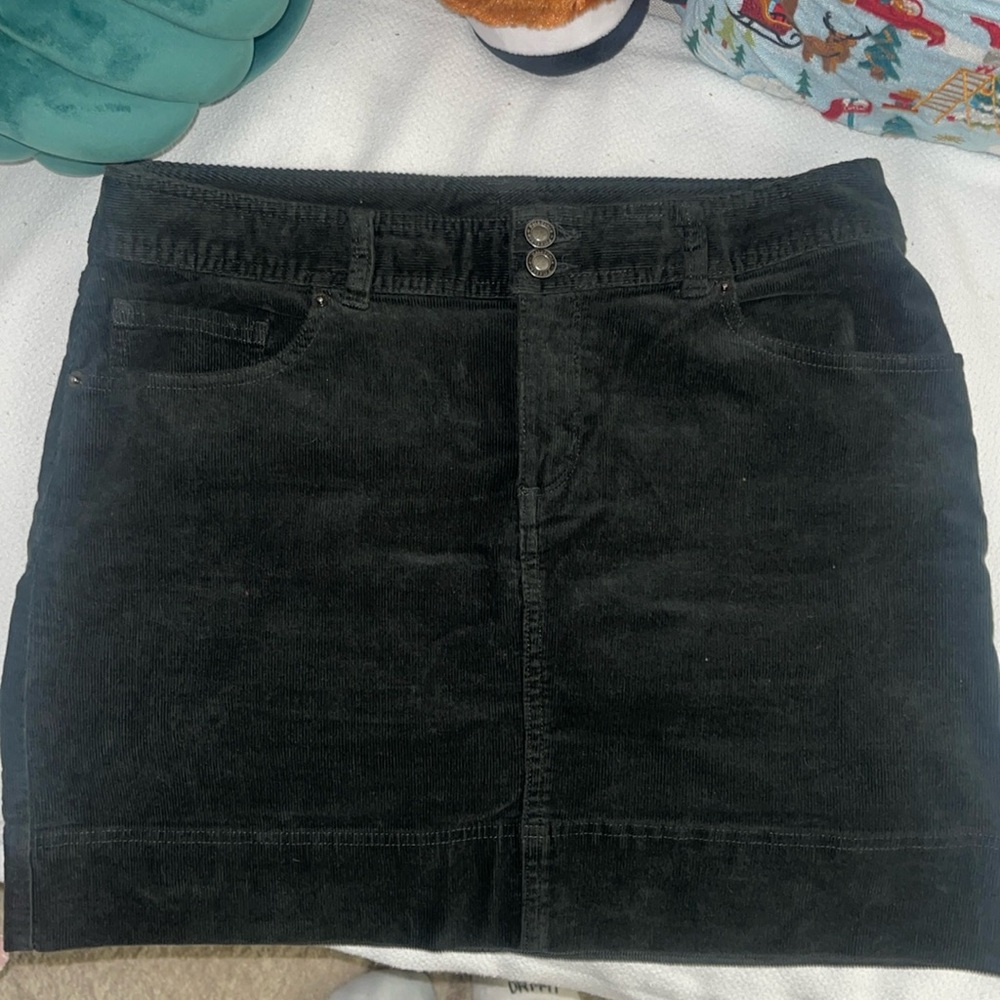 Patagonia Dark Green Corduroy Skirt